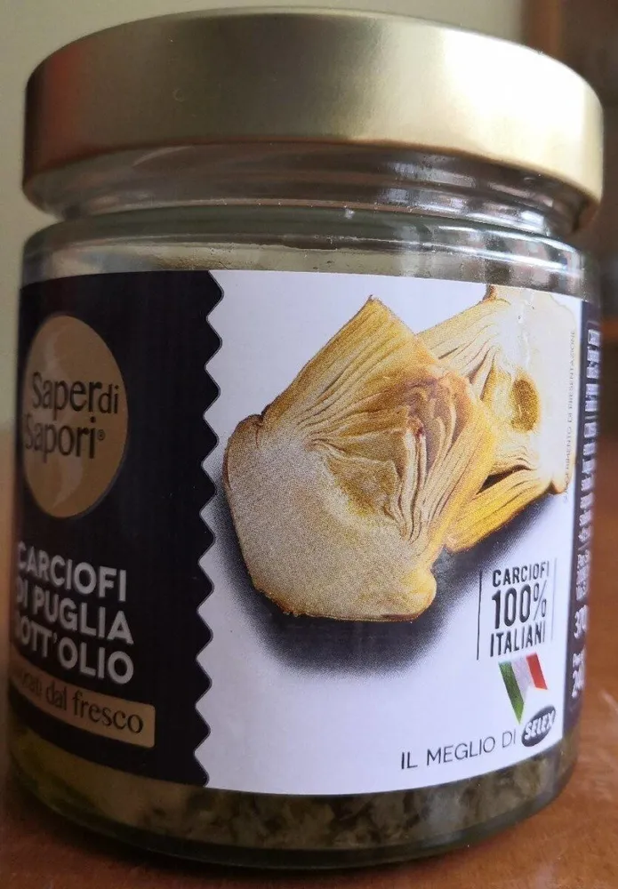 Carciofi di Puglia sott'olio