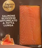 Salmone scozzese affumicato a fetta lunga