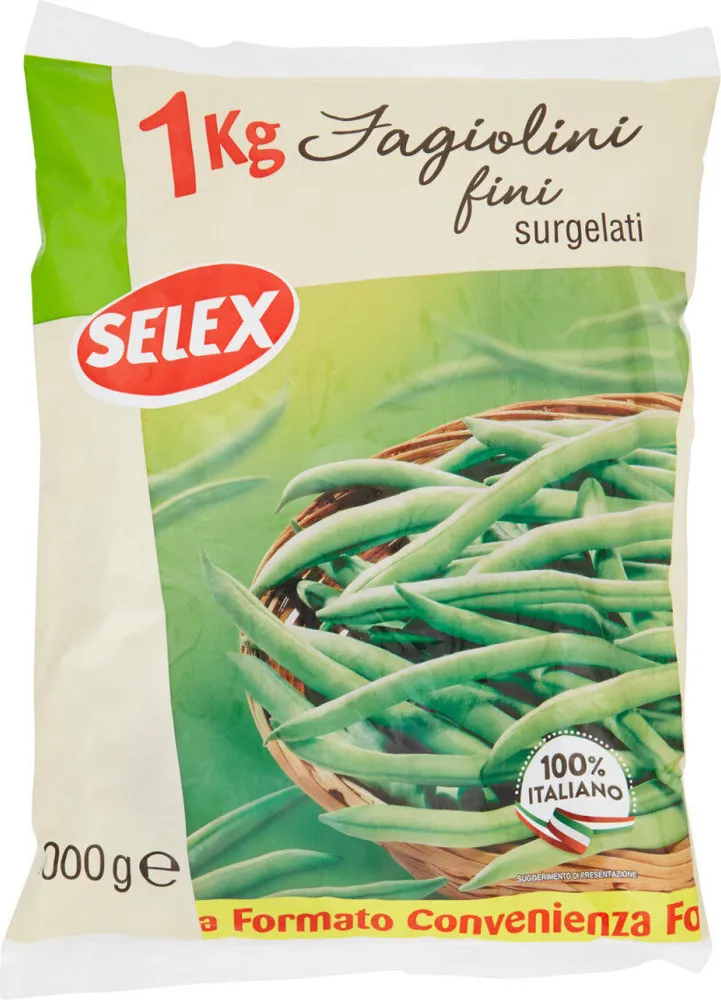 Fagiolini fini surgelati