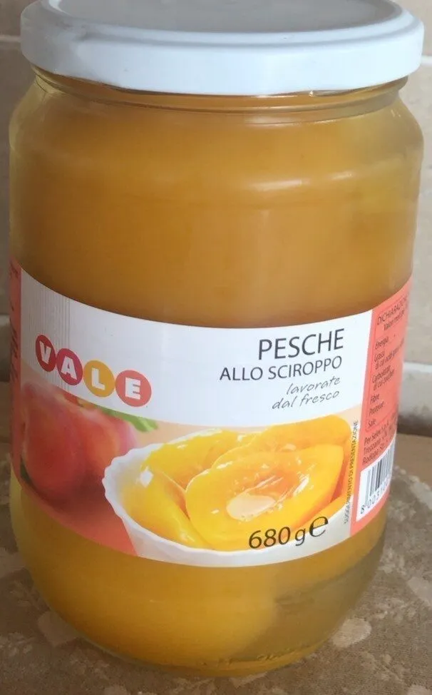 pesche sciroppate