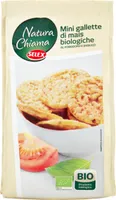 Natura chiama mini gallette di mais al pomodoro biologiche