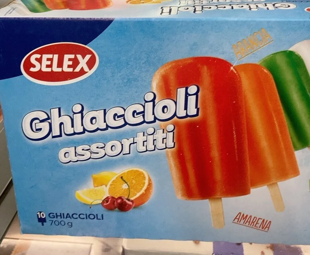 Ghiaccioli assortiti