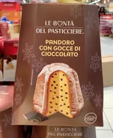 Pandoro con goccie di cioccolato