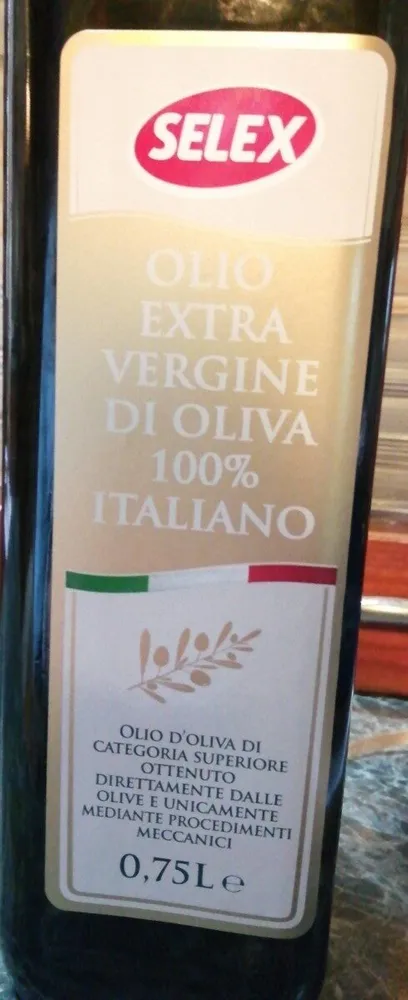 Olio extra vergine di oliva italiano
