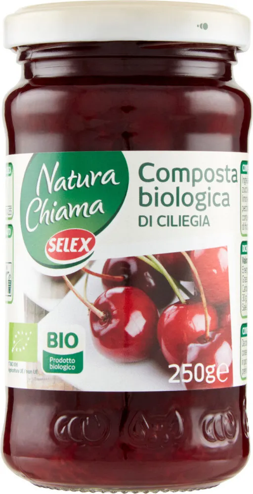 Composta biologica di ciliegia