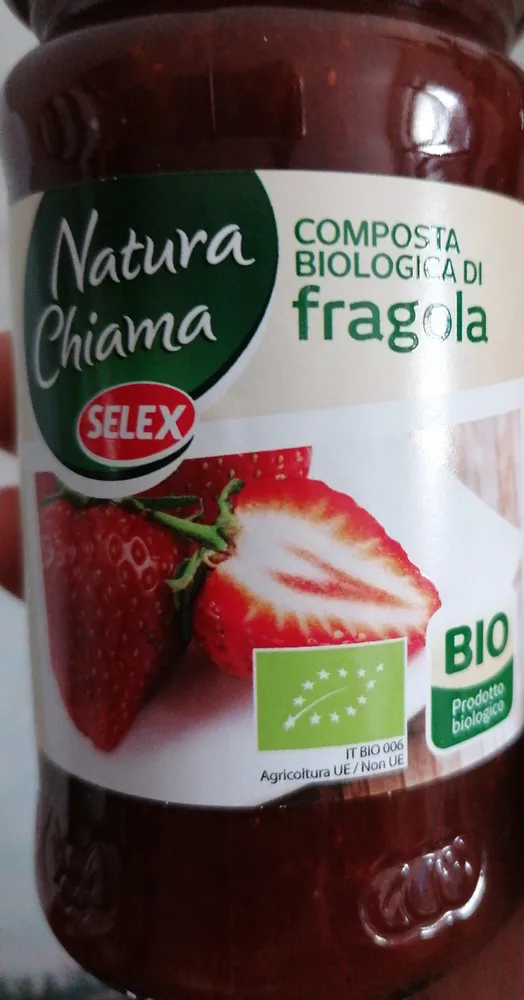 Composta biologica di fragola