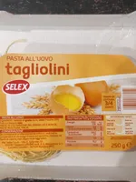 pasta all'uovo tagliolini