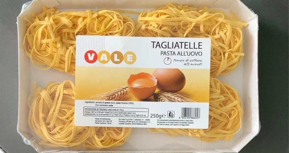 Tagliatelle all’uovo