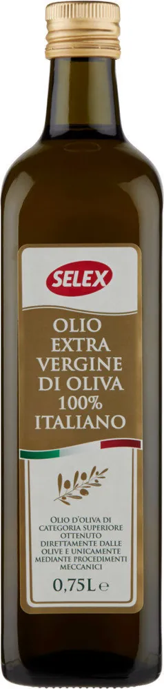 Olio extra vergine di olivia 100% italiano