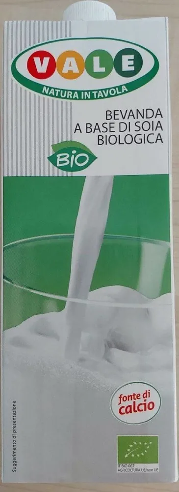 Bevanda a base di soia biologica