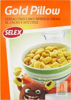Gold pillow cereali croccanti ripieni di crema