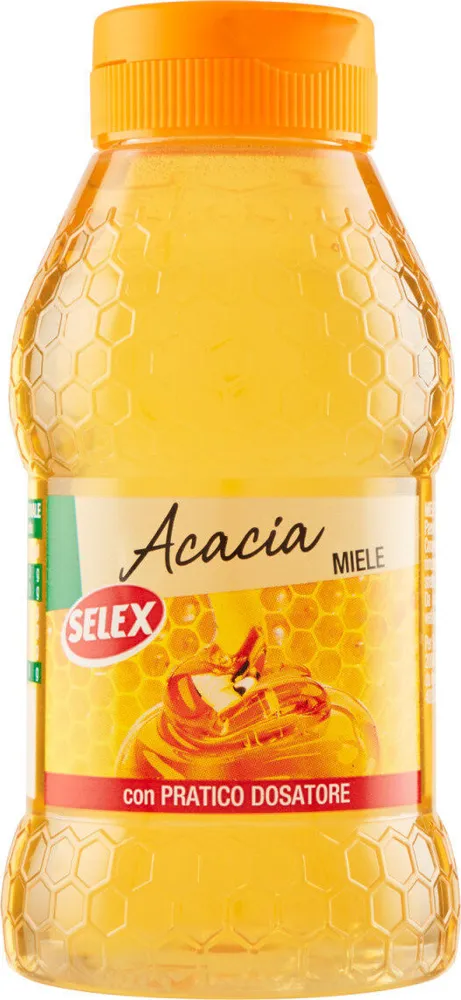 Miele di acacia con tappo dosatore