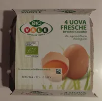 4 uova fresche
