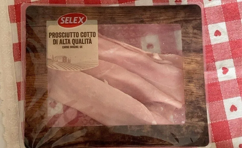 Prosciutto cotto di alta qualitá