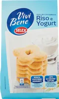 Vivi bene frollini con riso e yogurt senza zuccheri aggiunti