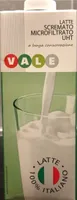 Latte scremato microfiltrato uht