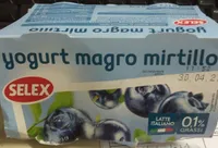 Yogurt magro mirtillo