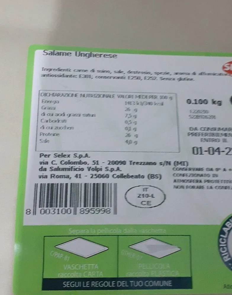 salame ungherese