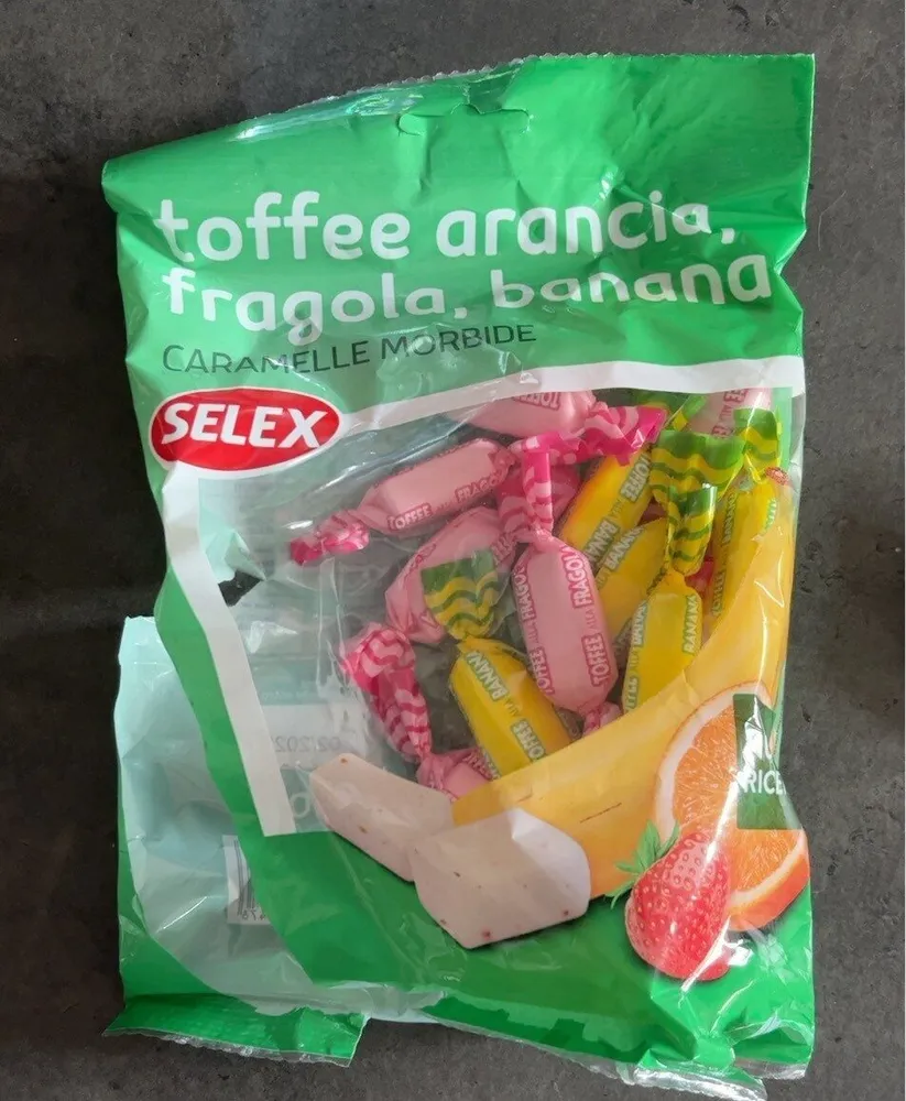 Caramelle morbide toffee