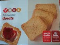 Fette biscottate dorate