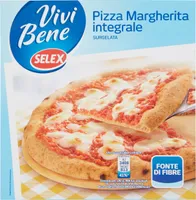 Vivi bene pizza margherita integrale surgelata