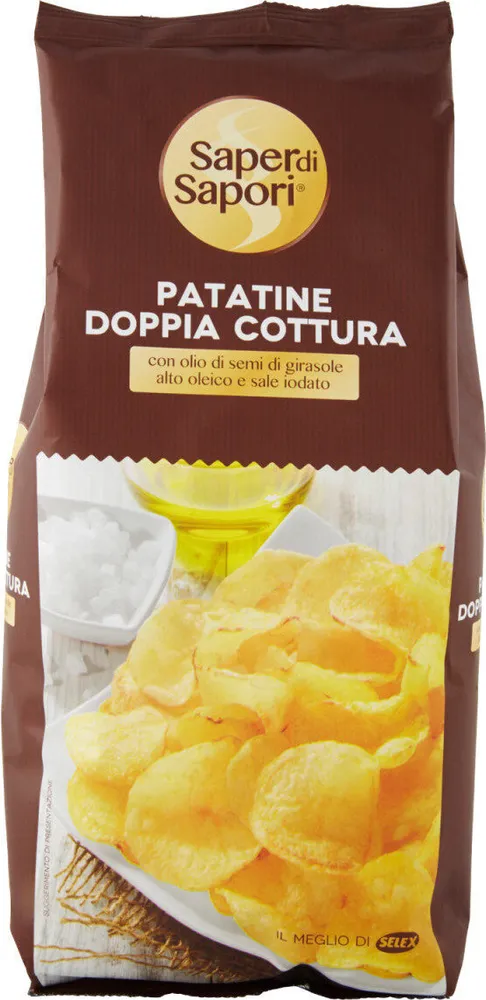Saper di Sapori Patatine doppia cottura