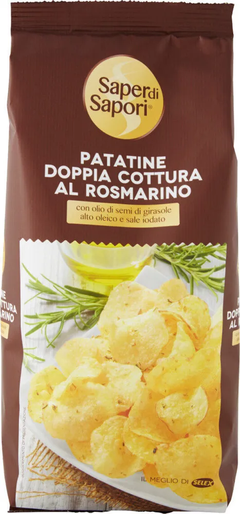 Saper di sapori patatine doppia cottura al rosmarino