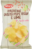 patatine Gusto pepe rosa e lime