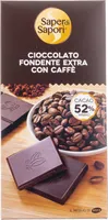 Cioccolato fondente con caffè