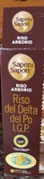 Riso arborio del delta del po i.g.p.