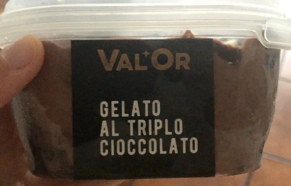 Gelato al triplo cioccolato