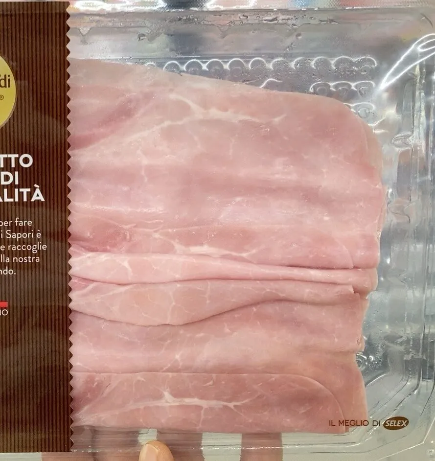 Prosciutto cotto di alta qualità