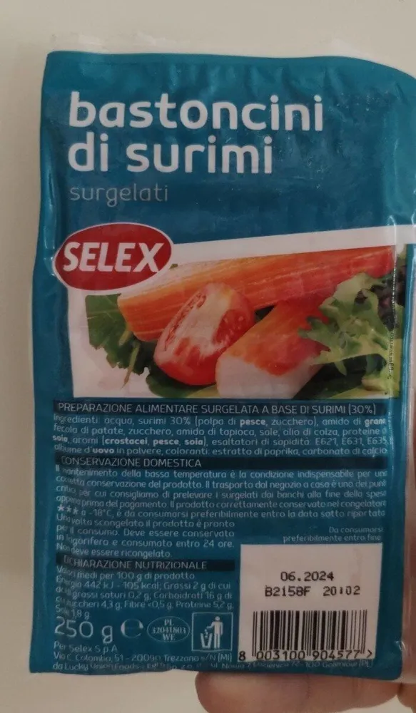 Bastoncini di surimi