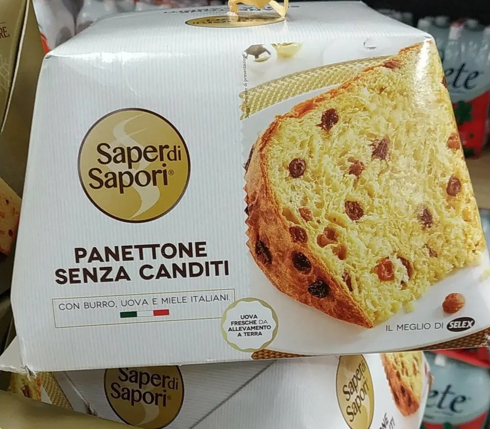 Panettone senza canditi