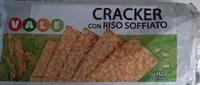 Cracker con riso soffiato