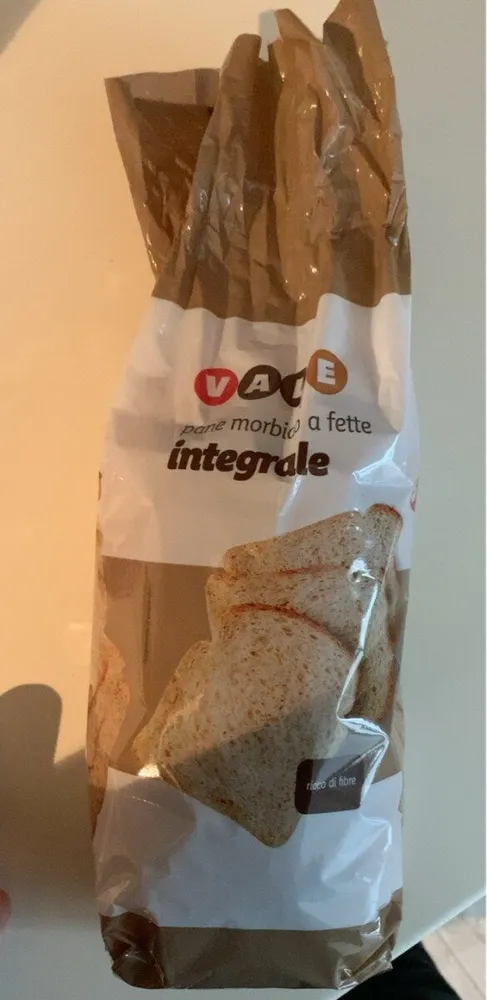 Pane integrale a fette