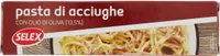 Pasta di acciughe con olio di oliva
