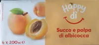 Succo e polpa di albicocca