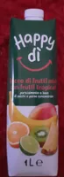 Succo di frutti misti con frutti tropicali