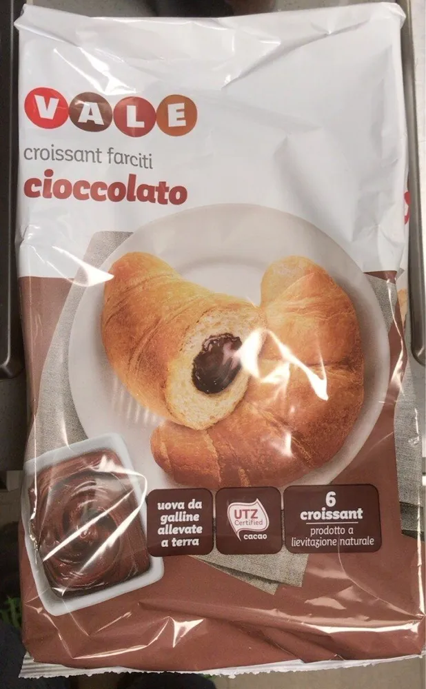 Croissant Farciti cioccolato