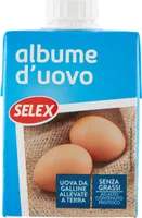 Albume d'uovo da galline allevate a terra