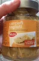 Carciofi tagliati in olio di semi di girasole