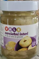 Carciofini interi in olio di semi di girasole