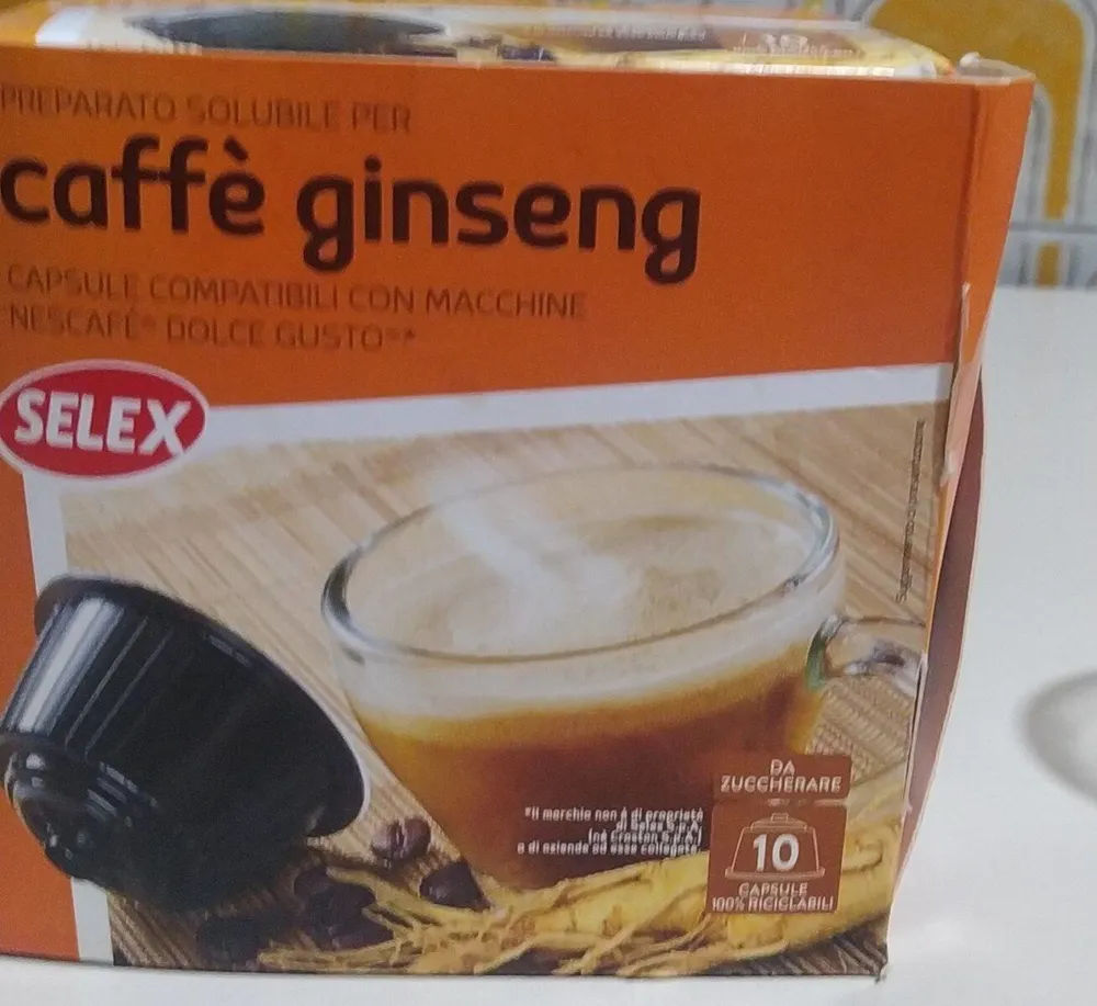 Caffè ginseng in capsule pezzi