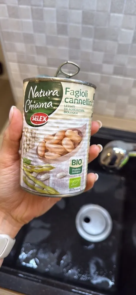 Natura chiama fagioli cannellini lessati biologici