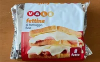 Fettine di formaggio fuso