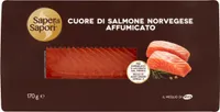 Sape di sapori cuore di salmone affumicato norvegese