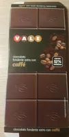 Cioccolato fondente extra con caffè