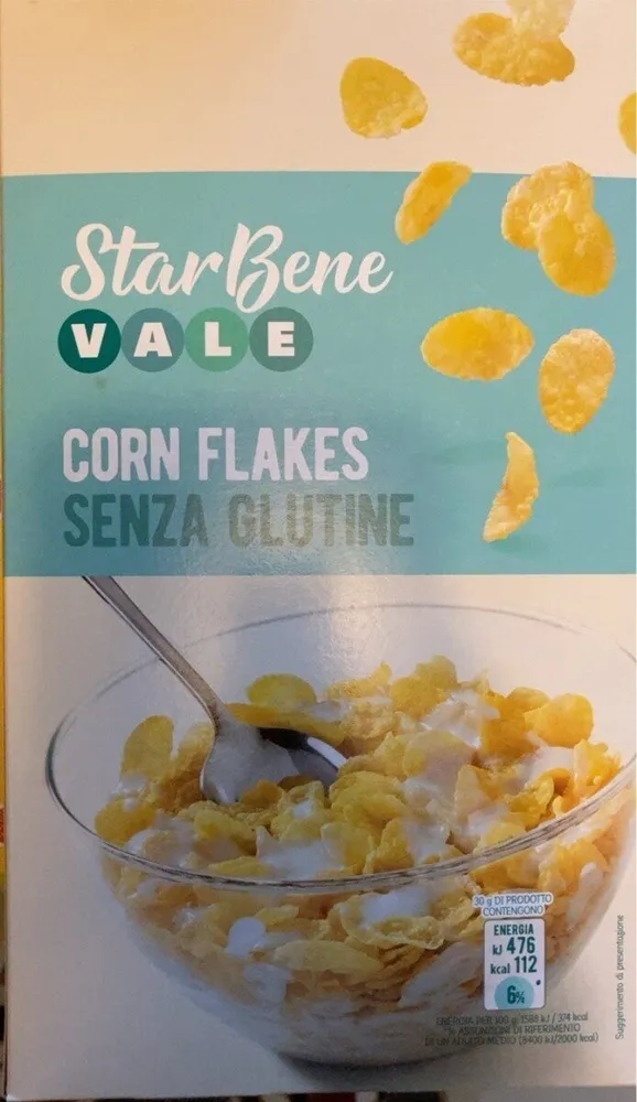 Corn flakes senza glutine