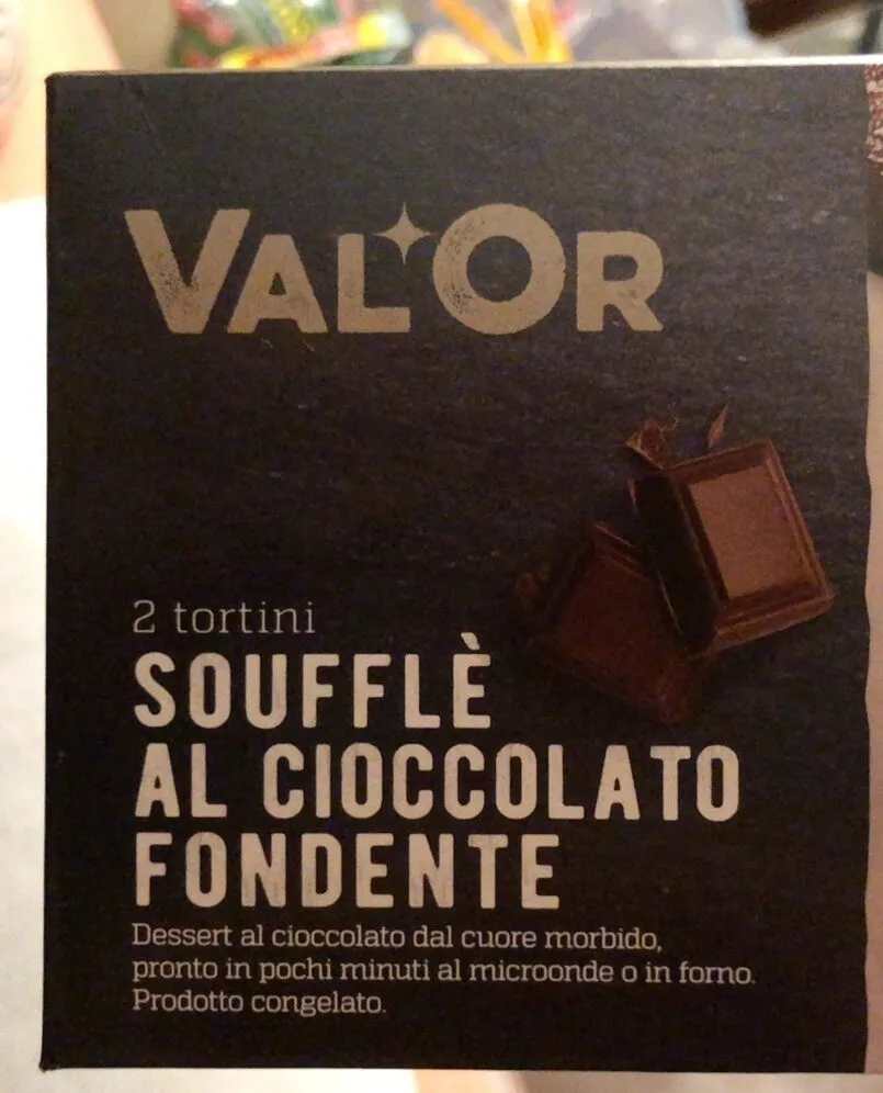 Soufflè al cioccolato fondente